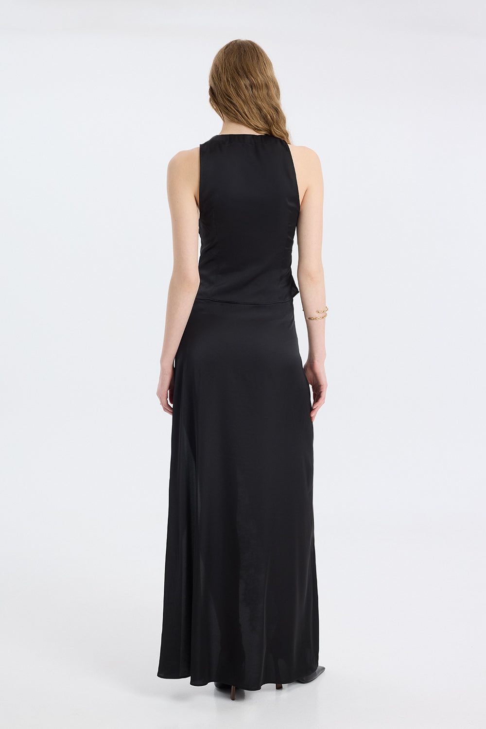 Lace Reveal Maxi Skirt