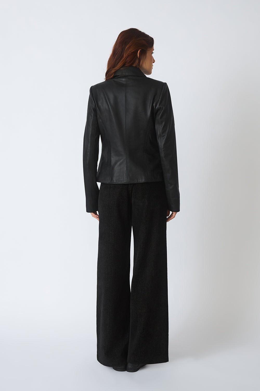 Four-Pocket Jacket in Leather
