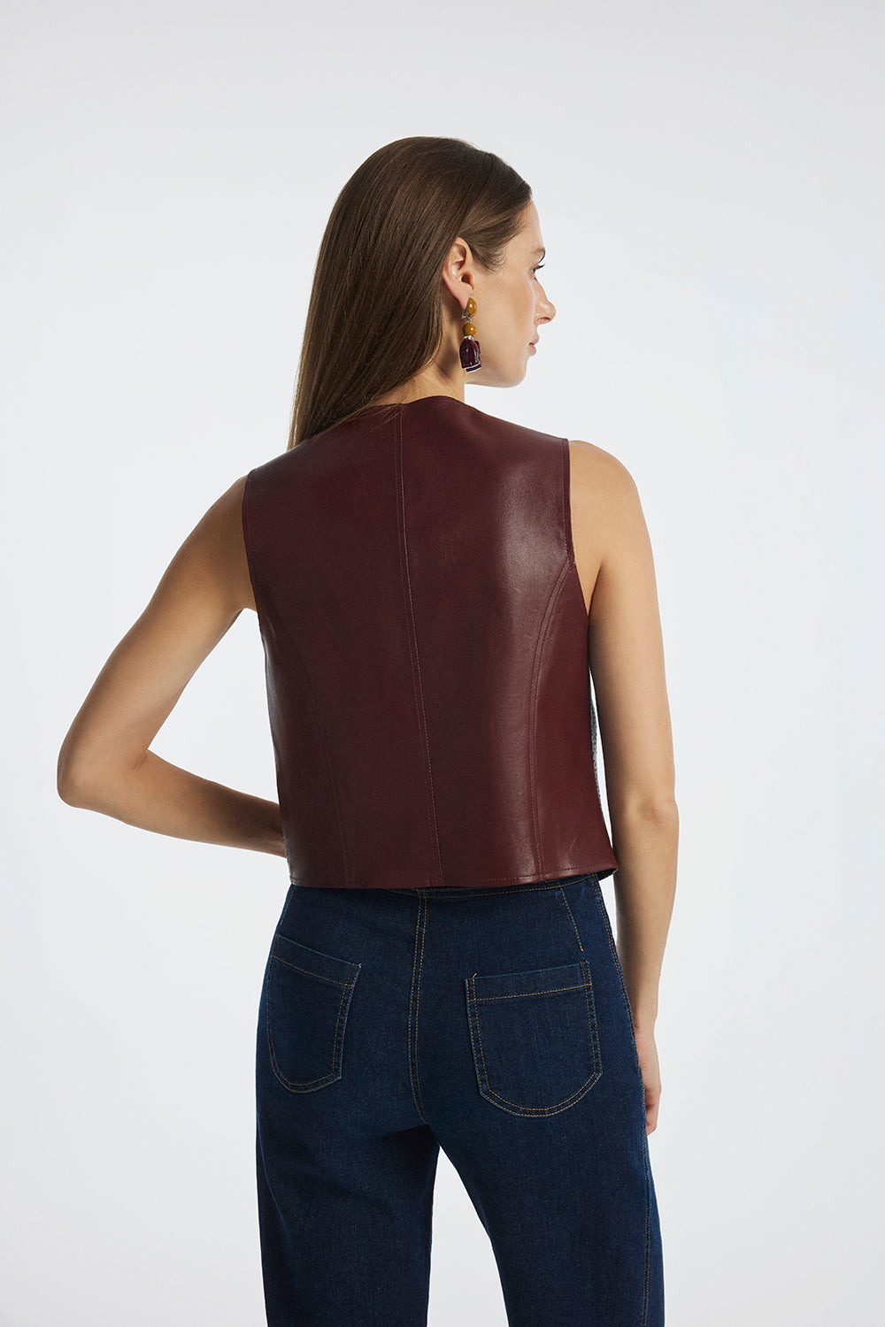 Glimpse Leather Vest