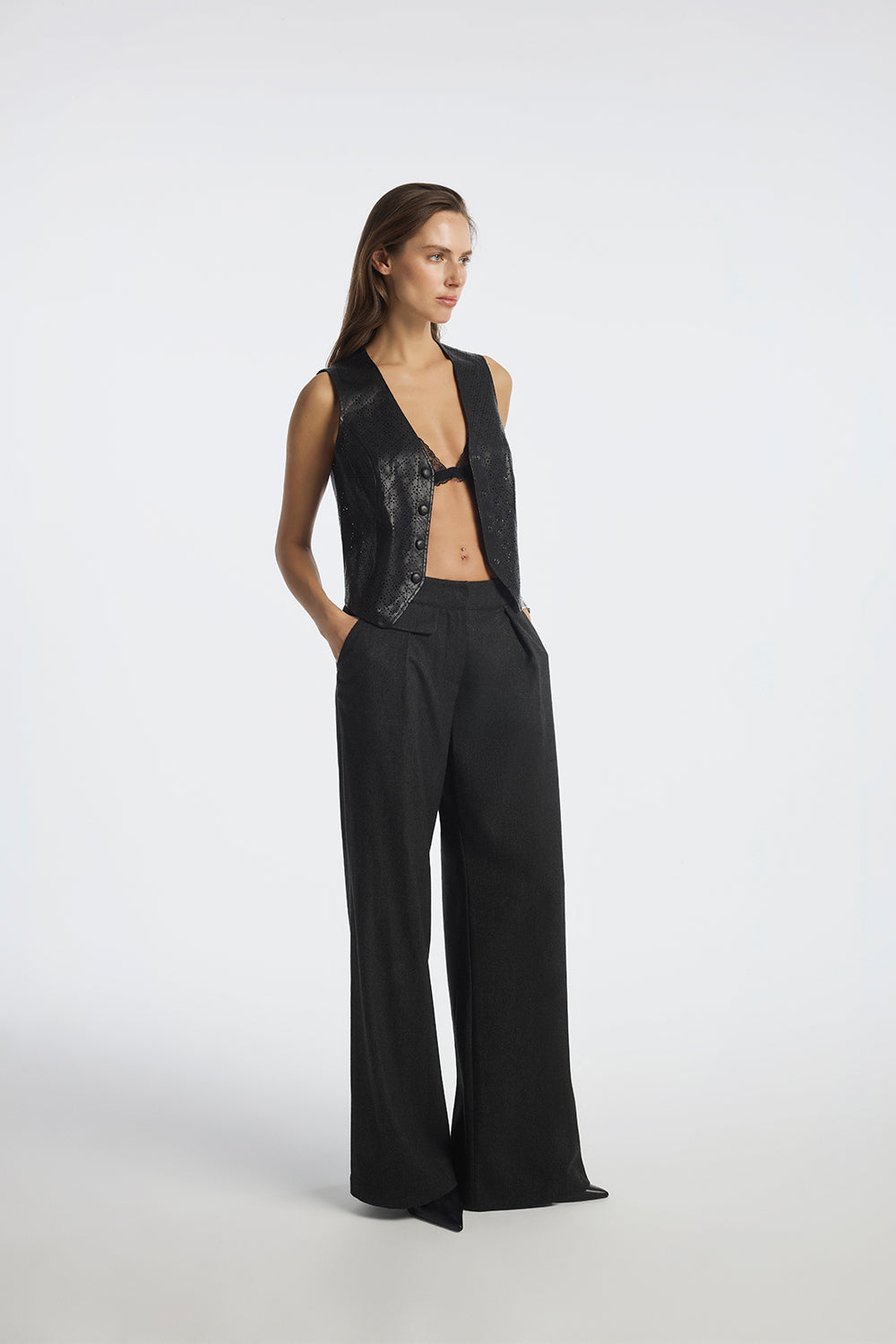 Glimpse Leather Vest