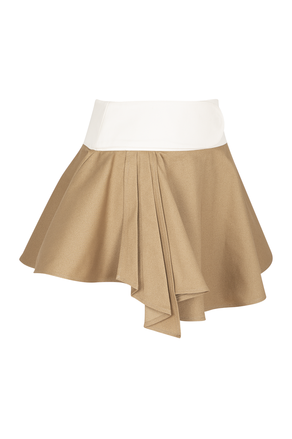 Asymmetric Flare Skirt