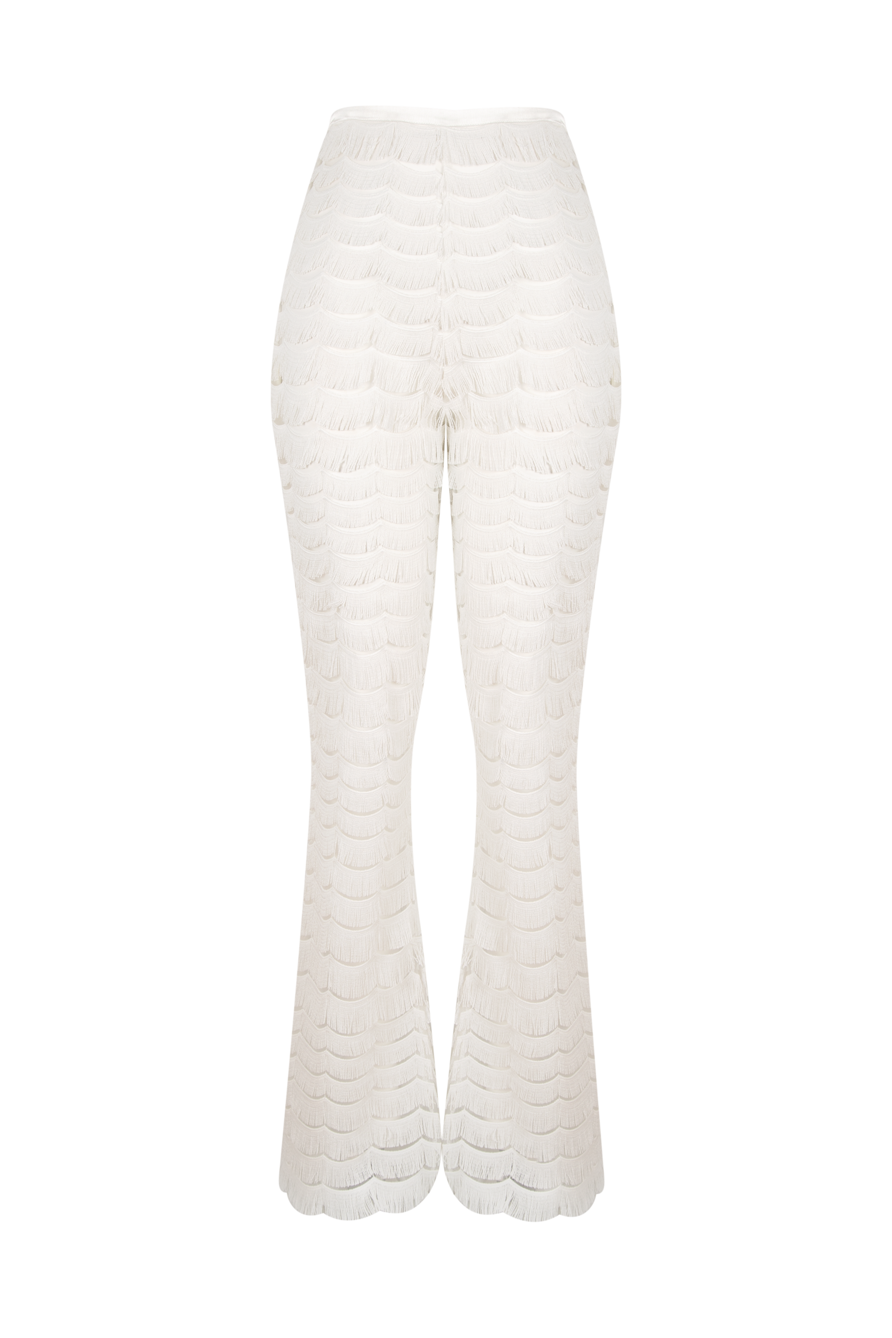 Fringe Flare Trousers