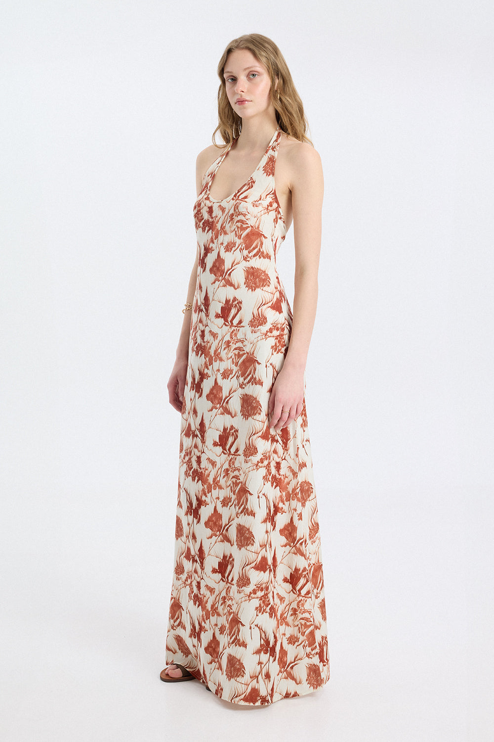 Printed Maxi Dress