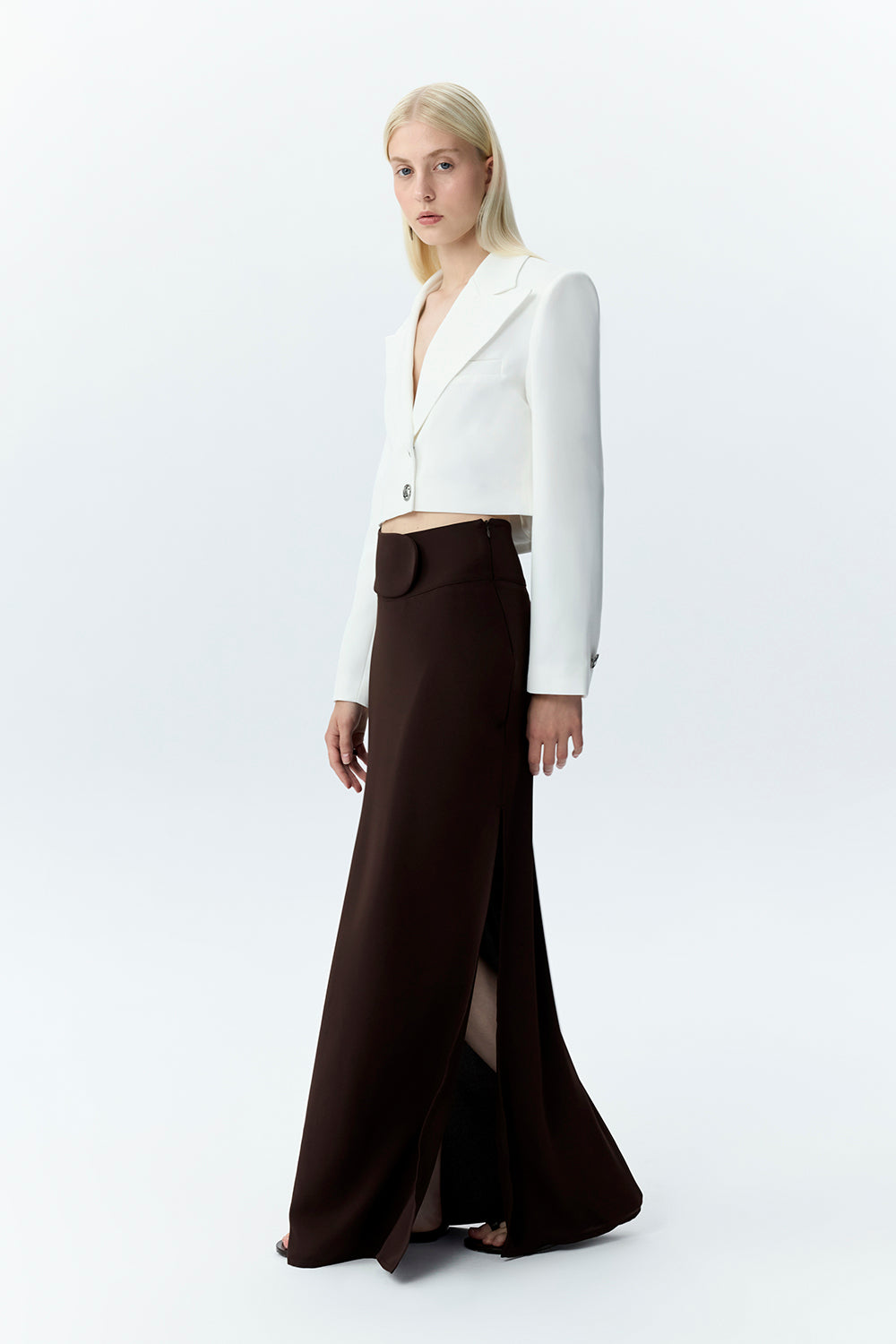 Tailored Wrap Blazer