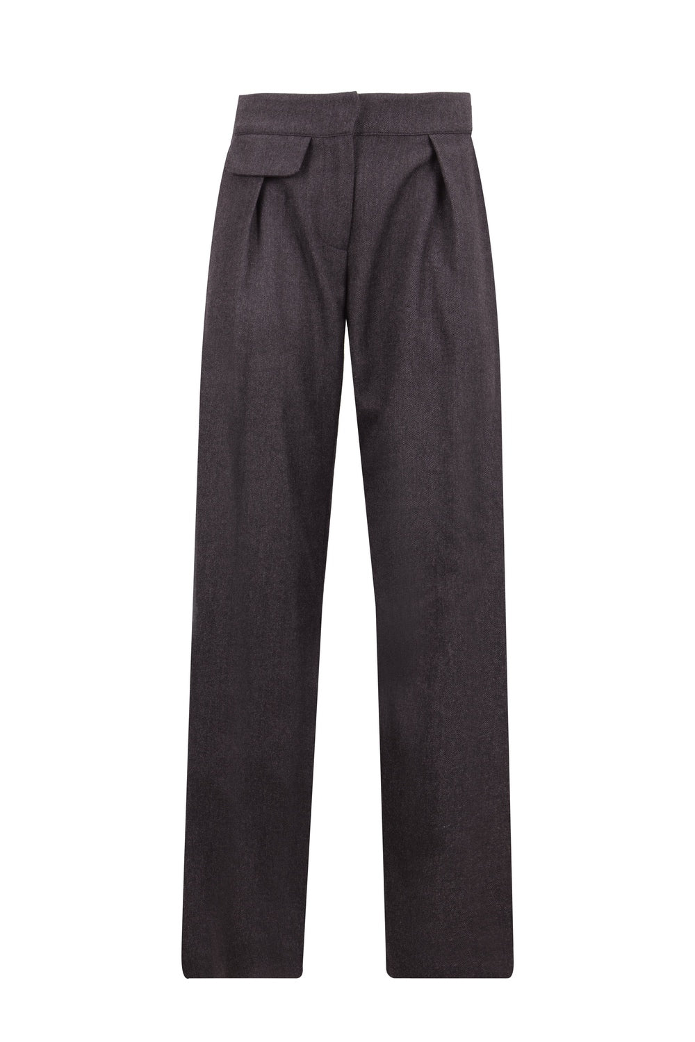 Fluid Wide-Leg Trousers