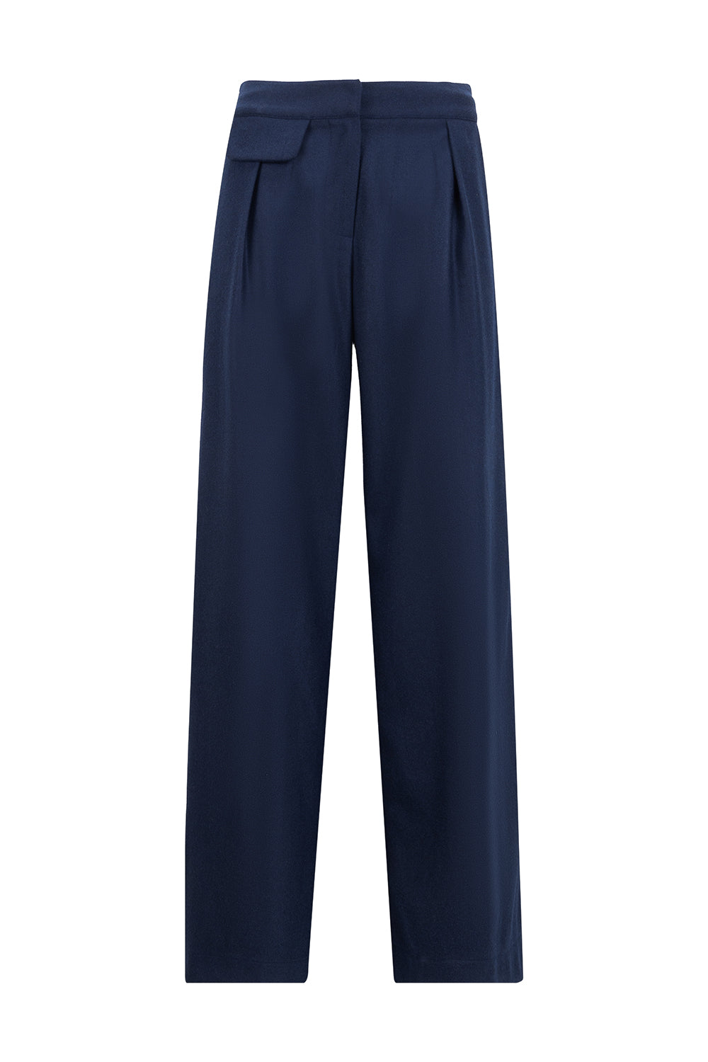 Fluid Wide-Leg Trousers