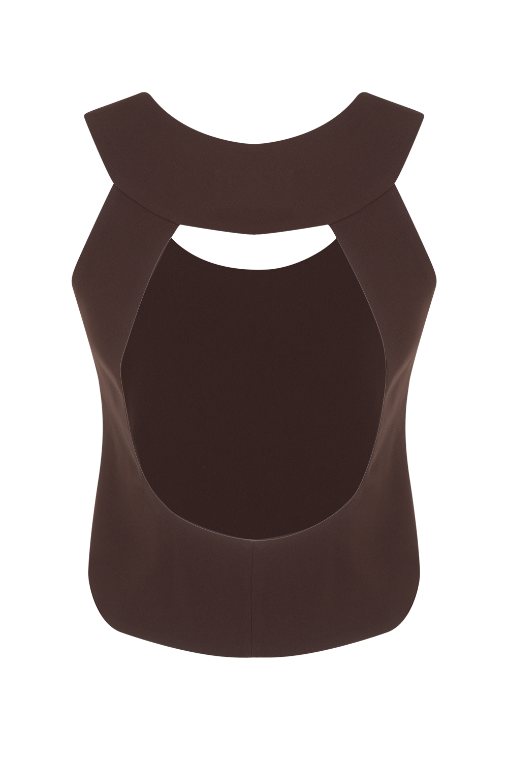 Open-back Crepe Top